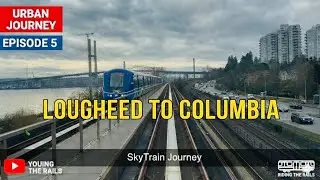 My SkyTrain Journey from Lougheed Town Centre to Columbia | Exploring Vancouver 🇨🇦