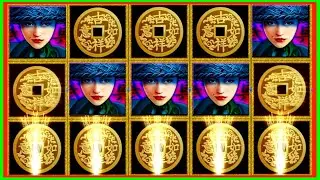 ★★JACKPOT HANDPAY★★$450 BETS★★CHINA MYSTERY HIGH LIMIT SLOT MACHINE BUENO DINERO MUSEUM SLOTS KONAMI
