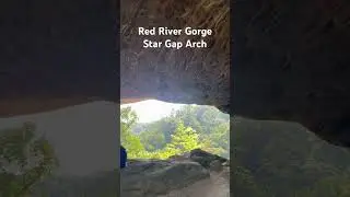 Star Gap Arch #shorts #redrivergorge #hiking #backpacking