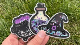 Witches Brew Shaker Magnet DIY Kit Tutorial ￼