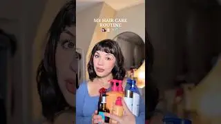 Finally sharing my hair care routine! #hairtok #haircareproducts #haircareroutine