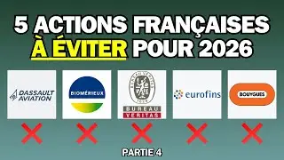 5 Actions Françaises à ÉVITER pour votre PEA en 2026 (partie 4)