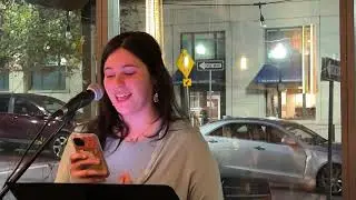 Erin Barach, Donald Berger, Sophia, and Camilo Montoya reading in The HOT L Poets Series