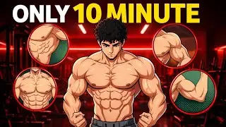 Only 10 Minutes Daily Home Workout to Build Muscle Fast