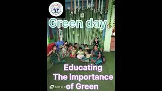 #Green#Greenday#education #ambatturchennai #activity #kids#play##kidsactivity #kallikuppam