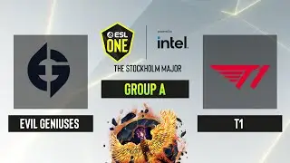Dota2 - Evil Geniuses vs. T1 - Game 1 - Group A - ESL One Stockholm 2022