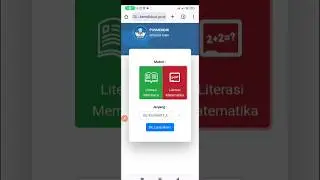 Tutorial Log In Simulasi ANBK 2024 AKM Literasi Numerasi SD/SMP/SMA Via Ponsel Mudah