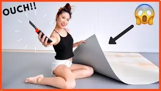 CUTTING UP OUR DANCE STUDIO FLOOR FOR YOU | Home Dance Mats for Ballet, Aerial, Jazz, Contemp, Gym