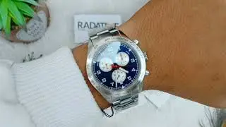 Tissot T-Sport PRS 516 Chronograph Blue Dial Silver Stainless Steel