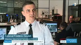 A Troyes, la vigilance accrue des pompiers en cas d'incendie dans le centre-ville