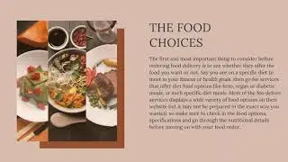 Top 3 things to consider while choosing a good food delivery service