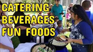 Full Catering Services, Beverages and Fun Foods for Your Corporate Events