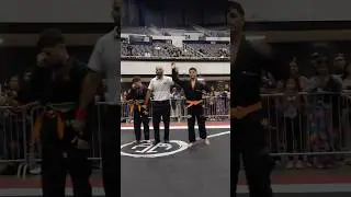 Lightning quick submission at Worlds. #levelup #bjjcompetition #jjwl #world #champion #jiujitsu #win