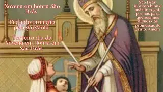 3&deg; dia do Novena honra a S&atilde;o Br&aacute;s| Pedindo prote&ccedil;&atilde;o pela garganta #f&eacute; #ora&ccedil;&atilde;o #novena