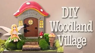 Dollar Tree Fairy Door Transformation | Whimsical Woodland Crafts