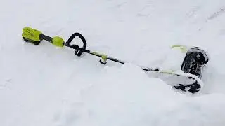 Обзор товара: Усовершенствованная снегоуборочная машина Ryobi 40 В для сильного снегопада