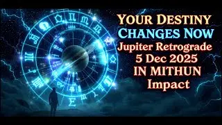 Jupiter Retrograde 2025: The Secret Shift Begins as Jupiter Reenters Mithun Rashi