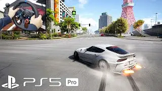 1200HP Toyota Supra MK5 Drift Tune | CarX Street PS5 PRO | Logitech G29 Steering Wheel Gameplay