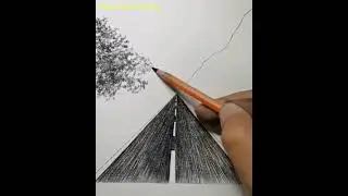 natural road drawings . Badlus Arc Studio.#artdraw #draw #drawing #art #artist