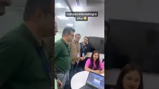 Employees while meetings in office 🤭 #viral #funny #corporate #office