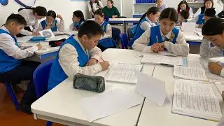 “Бір айнымалысы бар сызықтық теңсіздіктер жүйесін шешу” тақырыбында ашық сабақ