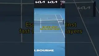Tennis 🥸 dropshot masterclass #tennis #dropshot #tennistechnique #tennisdisguise #tennisanalysis