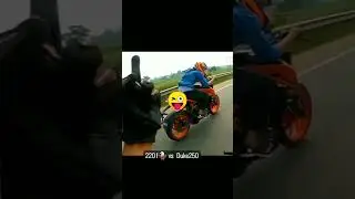 pulsar 220f vs duke 250 drag race #bornrider001 #ktmduke #pulsar220f #duke250 #racing #trendingshort