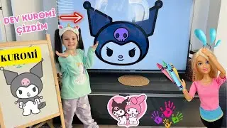 Kız Oyunları!ADA İLE DEV KUROMİ ÇİZDİK!Kız Oyunları #kuromi #baby ​⁠@elifsinemtv