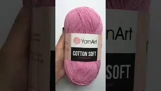 Подробный обзор пряжи YarnArt Cotton Soft (Хлопок с полиакрилом) №20 Розовый