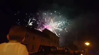 H&ouml;hen-Feuerwerk auf dem Blobach - Kirmesabschluss 2019 (3)