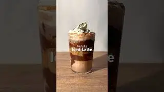 Nutella Iced Latte #coffee #icedlatte #icedcoffee #nutella