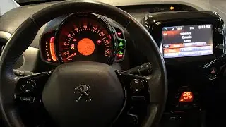 Peugeot 108 сервис / сброс масла