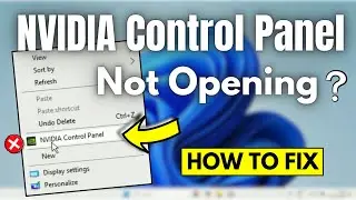 How to Fix NVIDIA Control Panel Not Opening in Windows 10/11 &ndash; 4 Easy Fixes