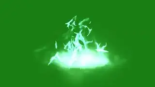 ⚡Efecto ENERGIA ELECTRICA pantalla verde con SONIDO ⚡lighting green screen🔊