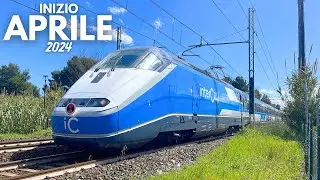 L'INIZIO DI APRILE SULL'ADRIATICA con INTERCITY in NUOVA LIVREA, POP di TUA & TANTO ALTRO [PT.1]