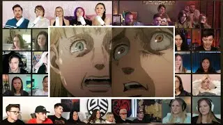 Attack on Titan Season 4 episode 11 Mega Reaction Mashup  | 進撃の巨人  | Shingeki no Kyojin