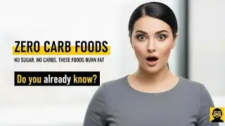 12 HEALTHIEST Foods With No Carbs & No Sugar [UNBELIEVABLE]