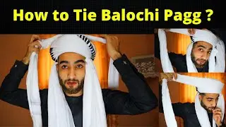 Shadi ki Balochi Pagri | How to tie Balochi Turban for NIKAH |Balochi Dastar Tutorial | Amaan Ullah