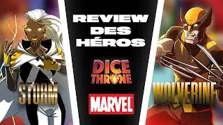 Recap et overview Storm VS Wolverine | Dice Throne | X-men
