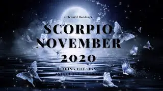 YOUR BEST SEASON EVER  (really)✨ SCORPIO NOVEMBER 2020✨ Horoscope & Tarot