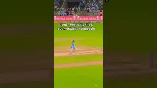 Physically tired. Mentally unstoppable! #jemimahrodrigues #jemimah #womencricket