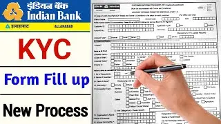 Indian Bank KYC Form kaise baren | Indian Bank KYC Form Fill Up | Indian Bank KYC Form 2025