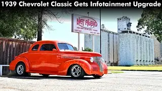 1939 Chevrolet Coupe Street Rod Gets Infotainment Upgrade