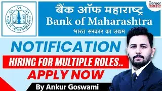 Bank of Maharashtra Recruitment 2025 | Freshers & Experienced Apply Online