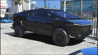 GTA 5 FiveM - FIRST BLACK Tesla Cyber Truck (Velocity Underground)
