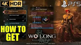 How to Get Water Dual Swords WO LONG FALLEN DYNASTY Dual Swords Location | PS5 Wo Long Dual Swords