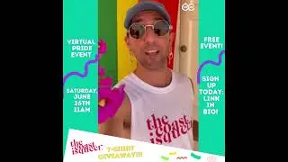 2021 Virtual Pride Event: The Coast Is Queer T-Shirt Giveaway