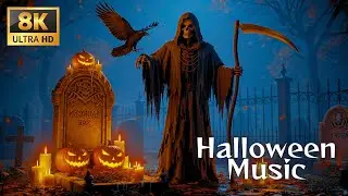 Halloween 2025 🎃 Haunted Pumpkin Village 👻 Relaxing Spooky Background Music for Calm Sleep Mind