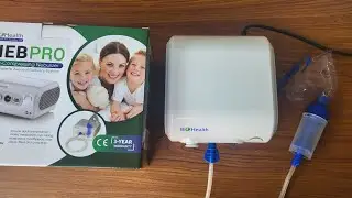 Mở Hộp Review M&aacute;y Phun Kh&iacute; Dung Biohealth Neb Pro