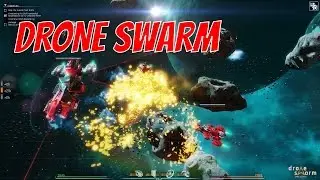 Drone swarm - Unleash the Swarm -  Let's Play Drone Swarm Gameplay